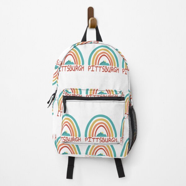 Item preview, Pittsburgh Retro Vintage Rainbow - Pittsburgh Pennsylvania Mountain Souvenir - Gift - Hometown - Hiking - Nature designed and sold by HappyTees Lab.