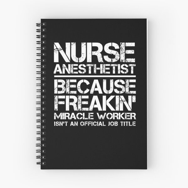 Item preview, Nurse Anesthetist Miracle Worker designed and sold by clickmostro.