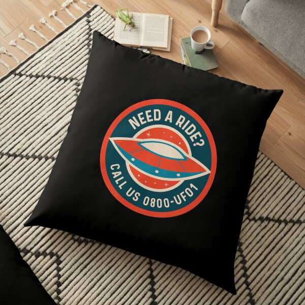 Need a ride Floor Pillow
