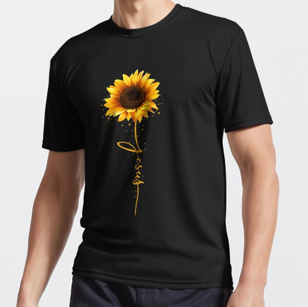 Item preview, Inspirational Jesus Sunflower Gift God Christian Flower  designed and sold by MatthewBateman.