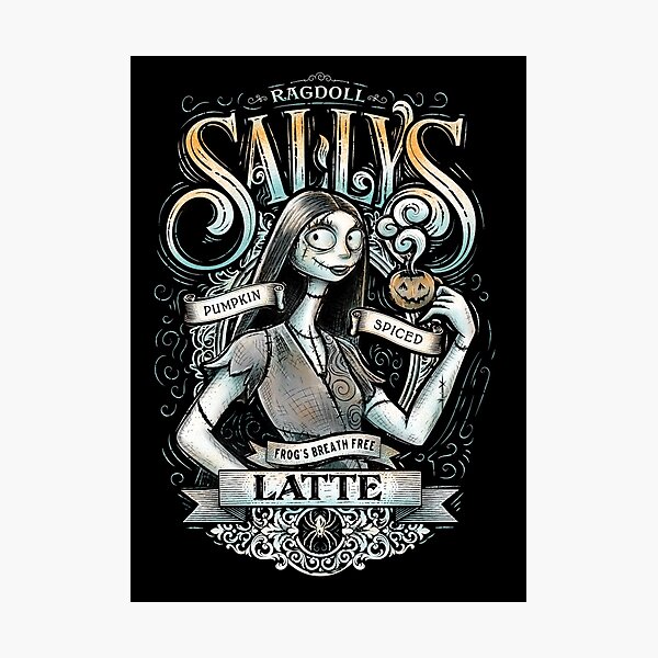 Sallys Pumpkin Spiced Latte Photographic Print