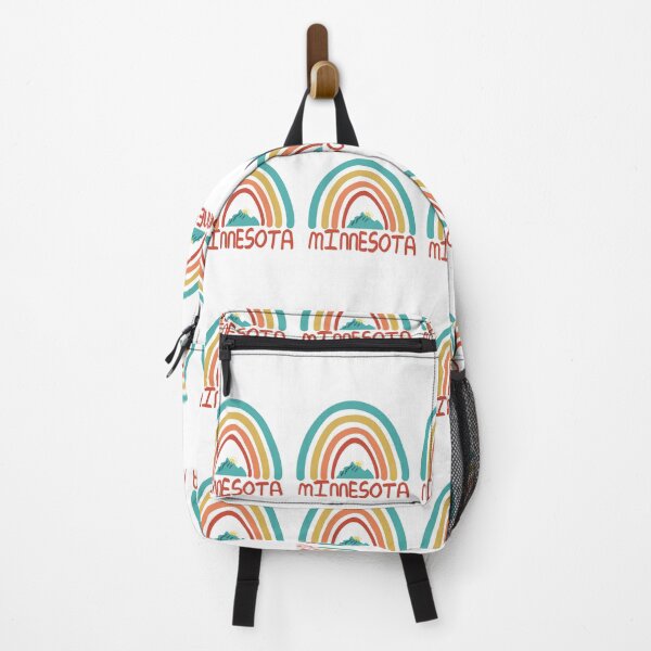 Artikelvorschau, Minnesota Retro Vintage Rainbow - Minnesota Mountain Souvenir - Geschenk - Heimatstadt - Wandern - Natur entworfen und verkauft von HappyTees Lab.