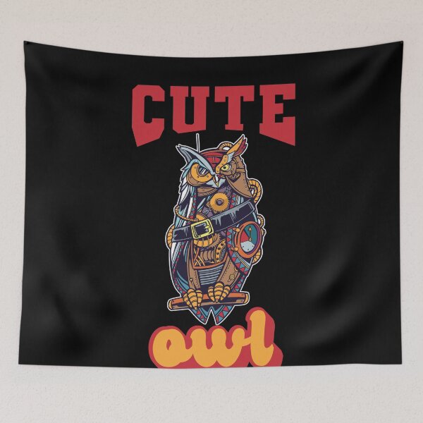 Item preview, Cute Owl designed and sold by Hema Thilakaratne.