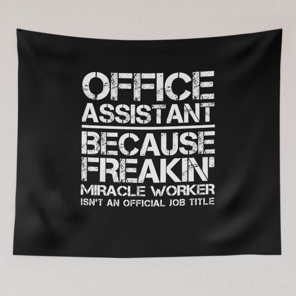Item preview, Office Assistant Miracle Worker designed and sold by clickmostro.