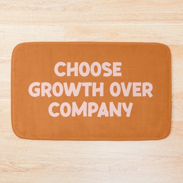 Item preview, Choose growth over company designed and sold by PeachyLitchi.