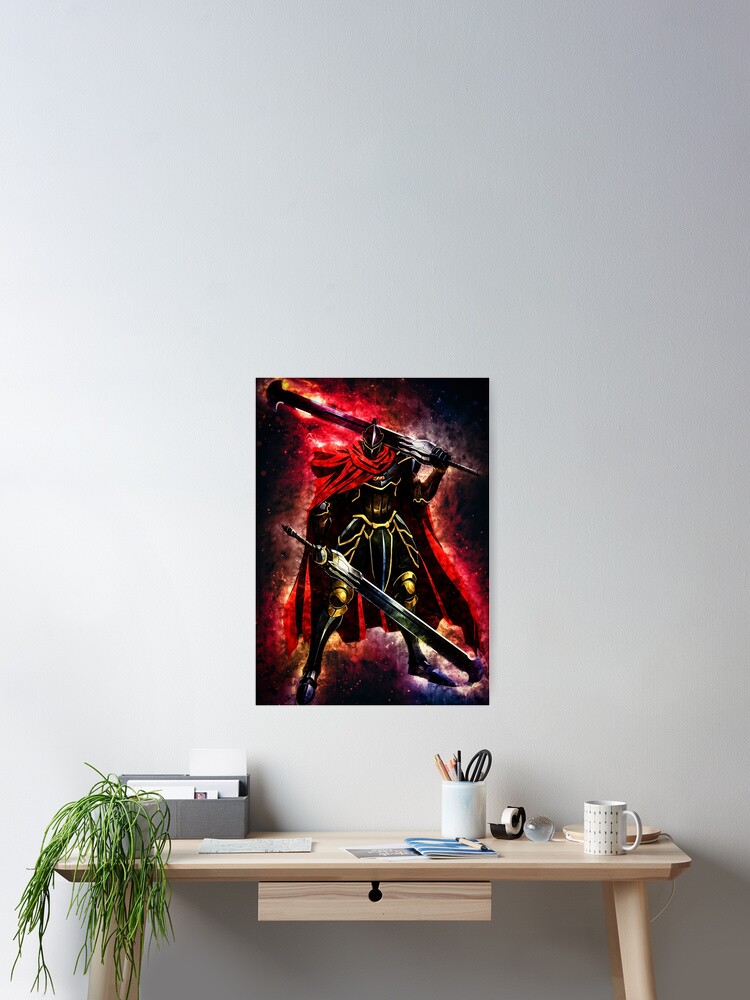 Anime Poster Overlord Momonga Clementine Wall Scroll Painting Art 105x40cm  Art Prints Home Room Decoration - Painting & Calligraphy - AliExpress