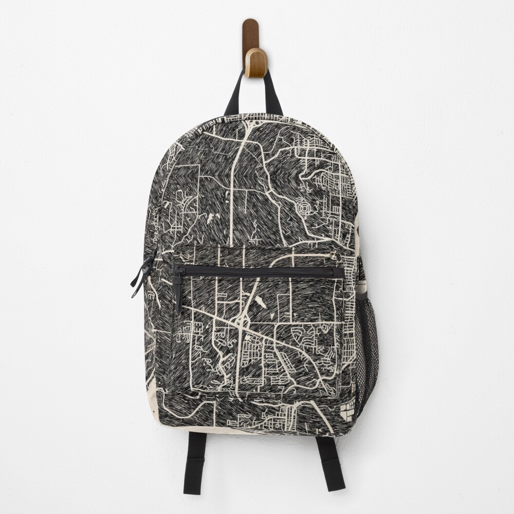 Vista previa del artículo con la obra «Mochila», diseñado y vendido por InkMaps.