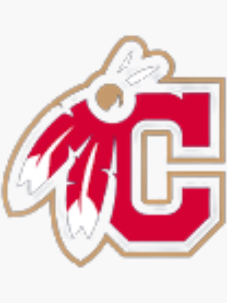 indian chief wahoo cleveland Sticker for Sale by conanflore