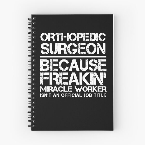 Item preview, Orthopedic Surgeon Miracle Worker designed and sold by clickmostro.