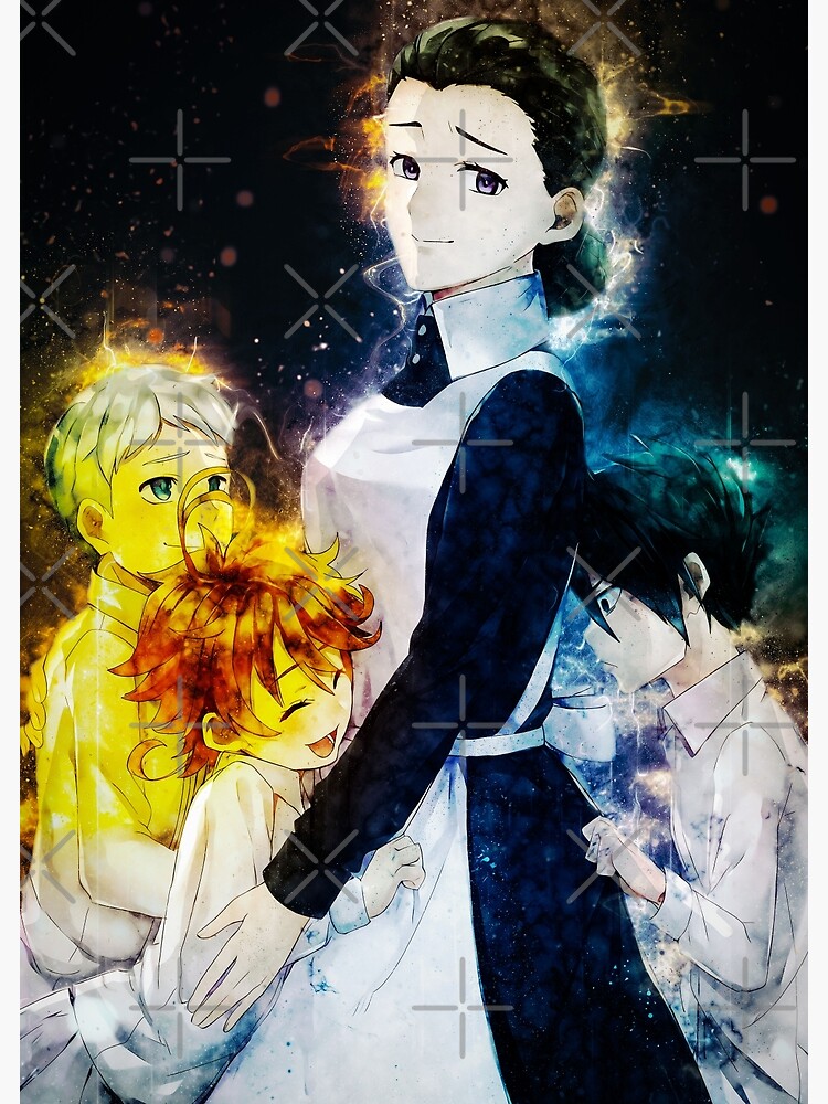 Ray And Isabella The Promised Neverland - Paint By Number - Paint