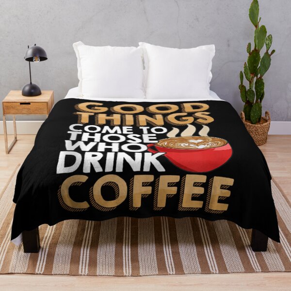 Item preview, Caffeine Lover Inspired Good Things Come To Those Related Co Tank Top designed and sold by CuthbertShop.
