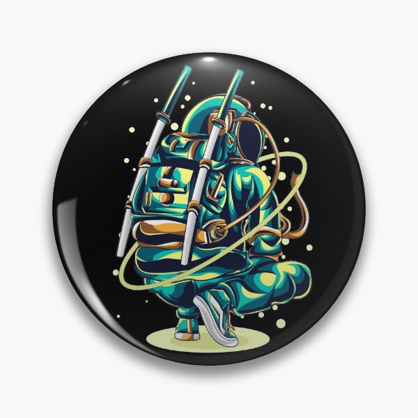 Item preview, Astronaut Samurai designed and sold by classything.