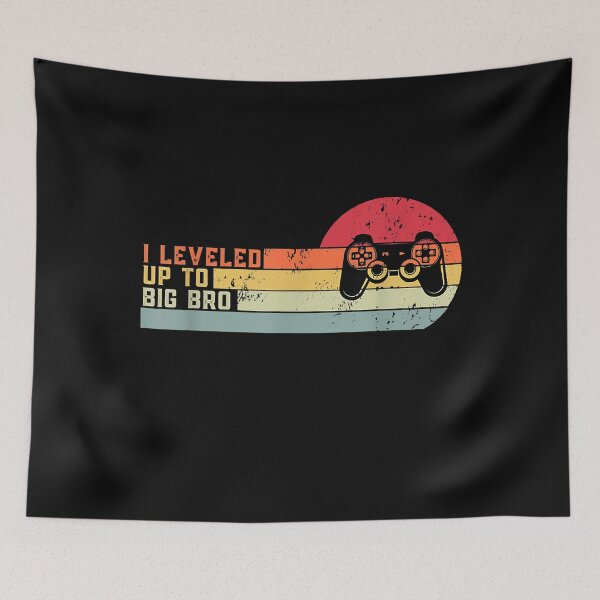 Item preview, Mens Leveled Up To Big Brother Est 2021 Promoted Big Bro Gamer T-Shirt  designed and sold by LanPhan.