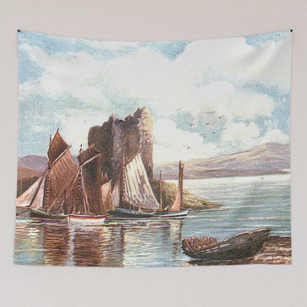 Item preview, Vintage Illustration of Castle Stalker, Appin designed and sold by yourscotland.