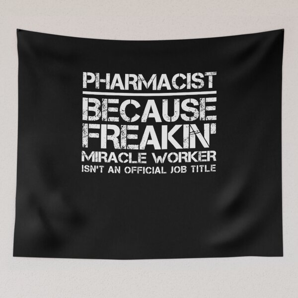 Item preview, Pharmacist Miracle Worker designed and sold by clickmostro.