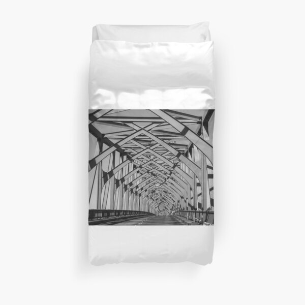 McCullough Bridge, Bend, Oregon Duvet Cover
