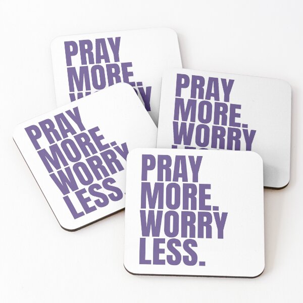 Item preview, Pray more worry less designed and sold by Cattigal.