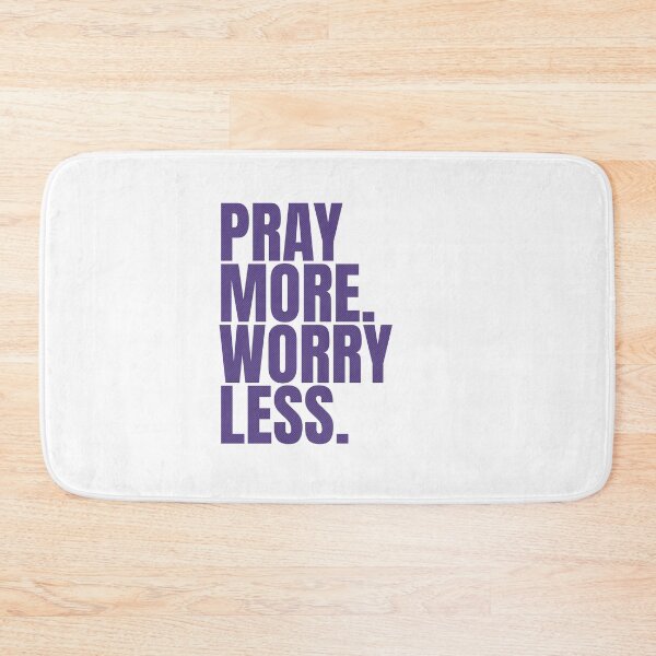 Item preview, Pray more worry less designed and sold by Cattigal.
