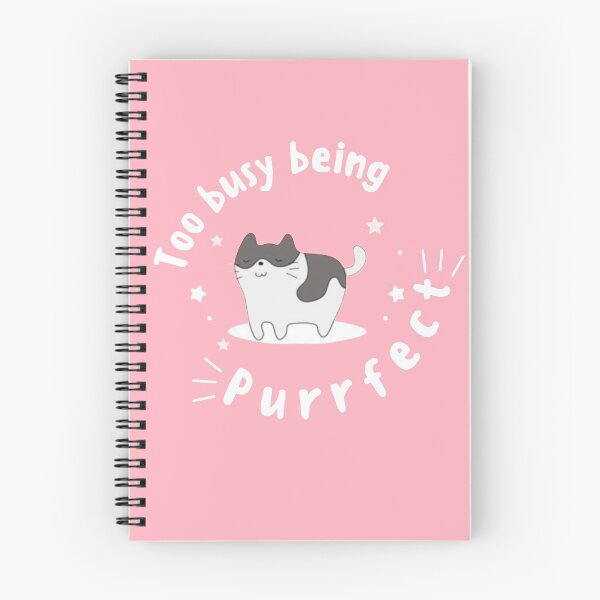 Item preview, Too busy being purrfect | cute tortiseshell cat tortitude sticker designed and sold by Canfy Girl.