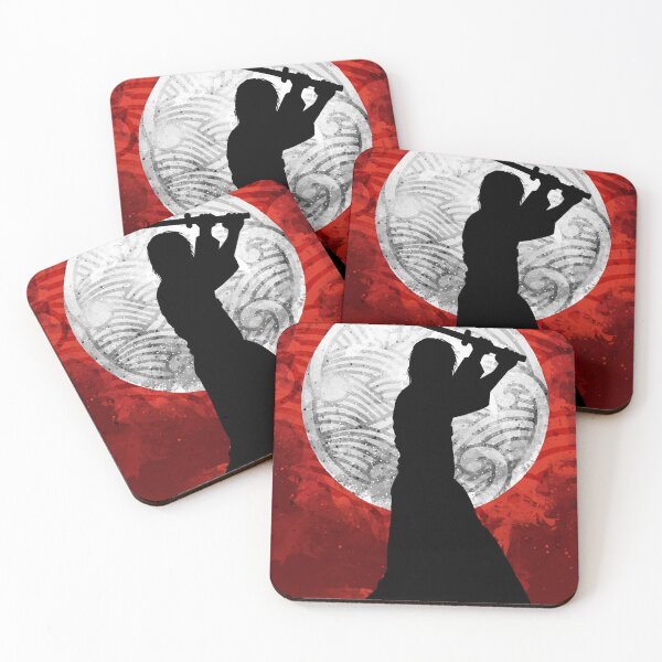 Item preview, Samurai Moon Red designed and sold by Nikita Abakumov.