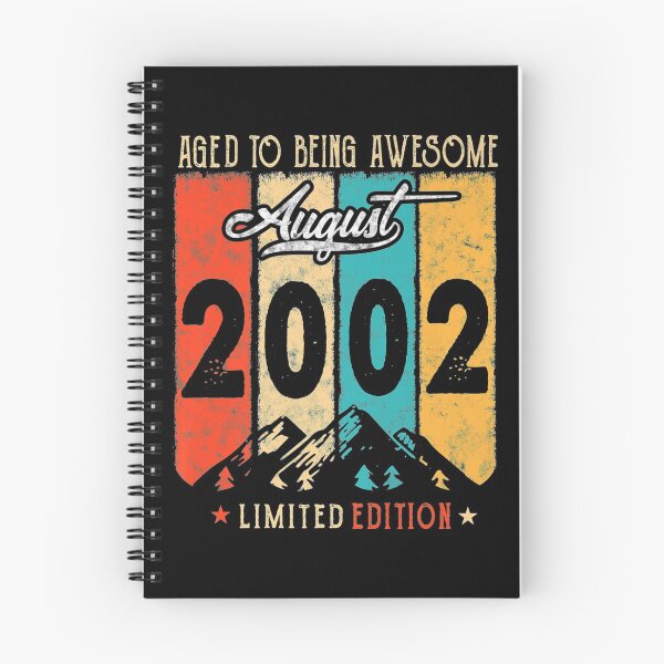 Item preview, 19 Year Old Retro Vintage August 2002 Funny 19th Birthday Premium  designed and sold by FidelmaShop.