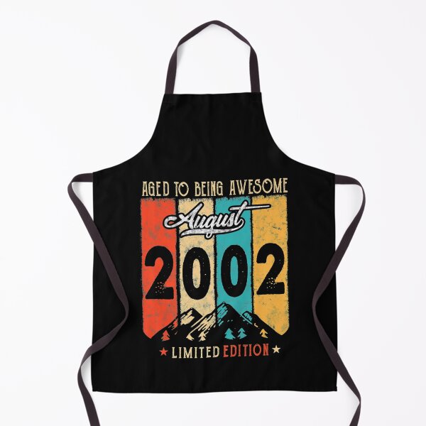 Item preview, 19 Year Old Retro Vintage August 2002 Funny 19th Birthday Premium  designed and sold by FidelmaShop.