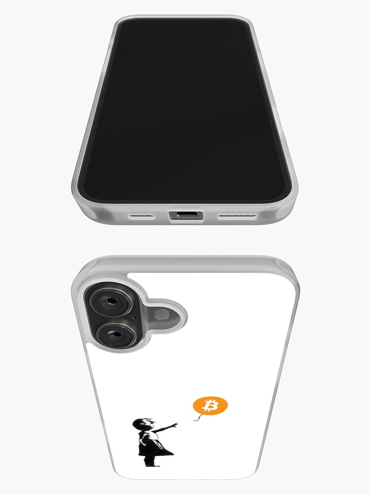 Bitcoin Banksy iPhone Case