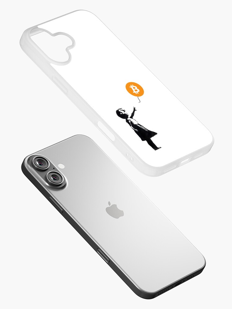 Bitcoin Banksy iPhone Case
