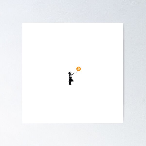 Item preview, Bitcoin Banksy designed and sold by 42Fox.