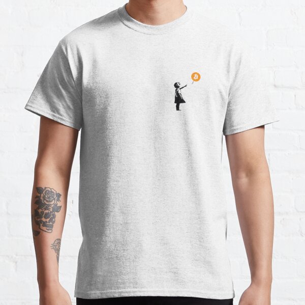 Bitcoin Banksy Classic T-Shirt