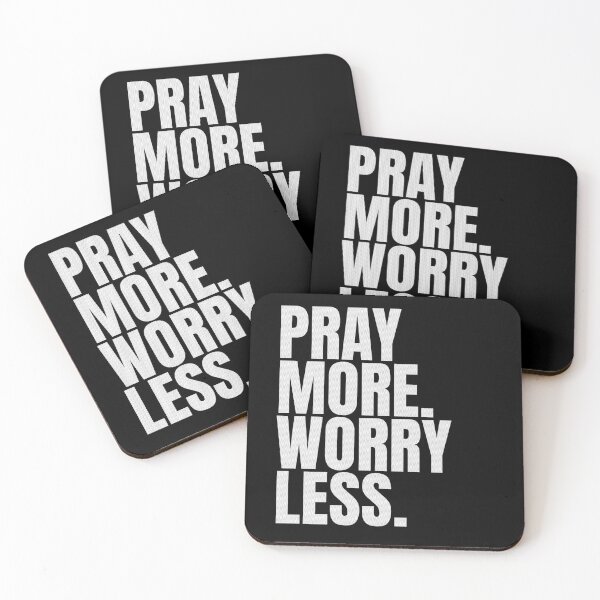 Item preview, Pray more worry less designed and sold by Cattigal.