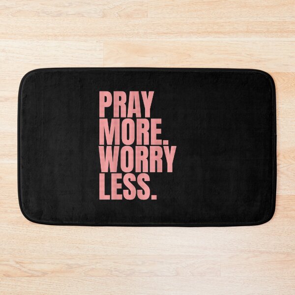 Item preview, Pray more worry less designed and sold by Cattigal.