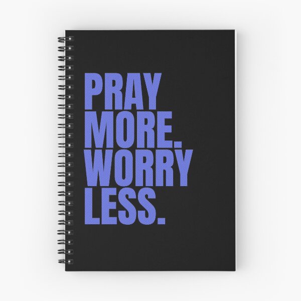 Item preview, Pray more worry less designed and sold by Cattigal.