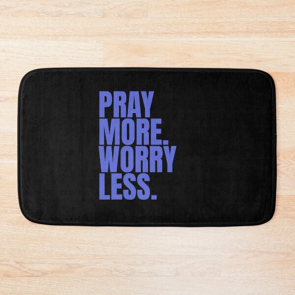 Item preview, Pray more worry less designed and sold by Cattigal.