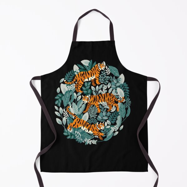 Item preview, Bengal Tiger Teal Jungle designed and sold by TigaTiga.