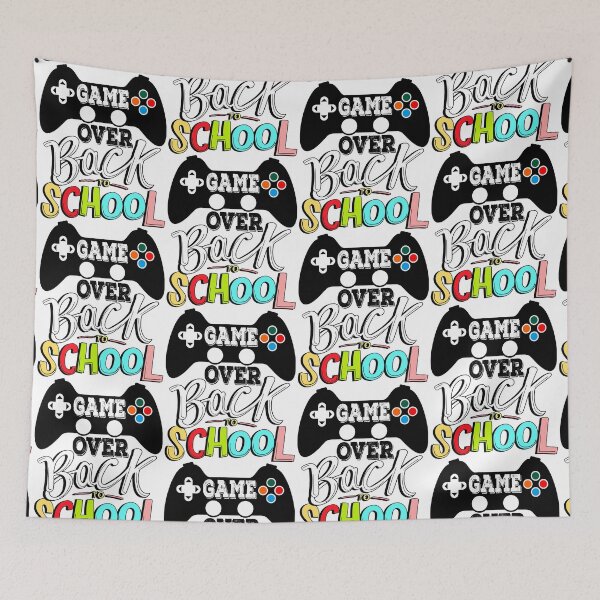 Item preview, Game Over Back To School, cool design 2022 designed and sold by MoSaid.