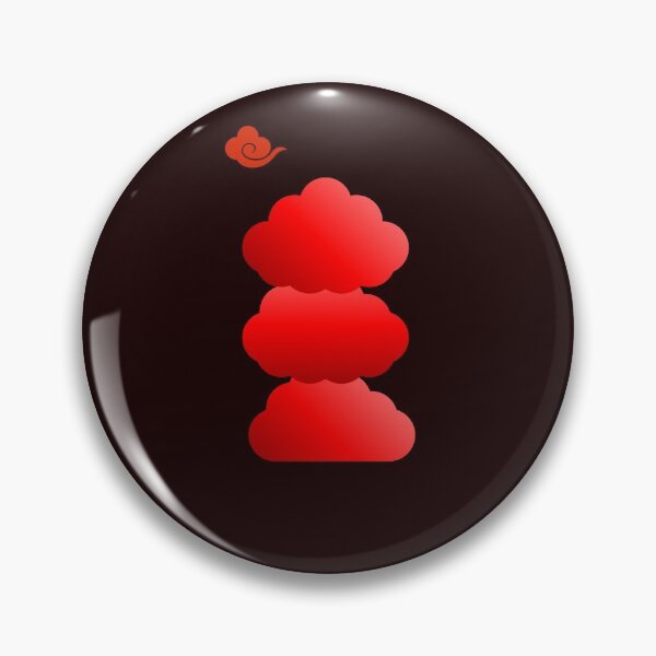 Item preview, anime red cloud popsocket T-shirt. designed and sold by Cheeky Popp.