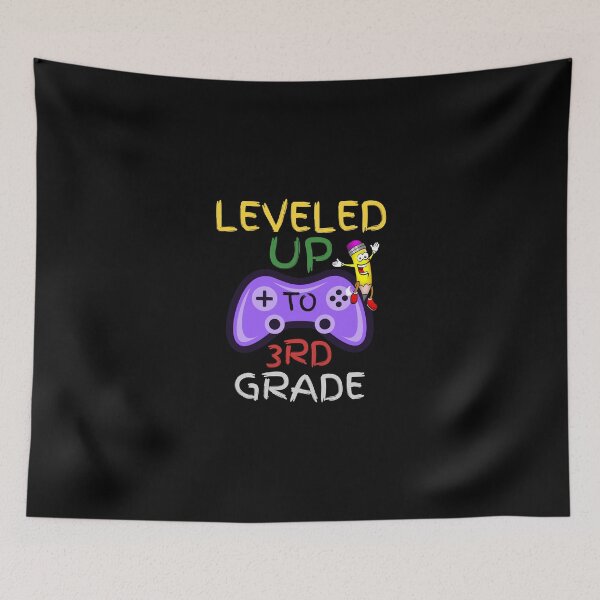 Item preview,  Leveled Up To 3rd Grade Gamer Back To School First Day Boys -  Welcome Back To School designed and sold by medbdj.