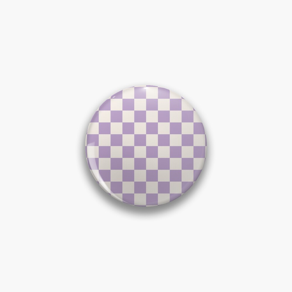Check Checkered Purple Lilac Lavender Checkerboard Geometric Square Grid  Pattern Boho Modern Minimal Tote Bag by Daily Regina Designs
