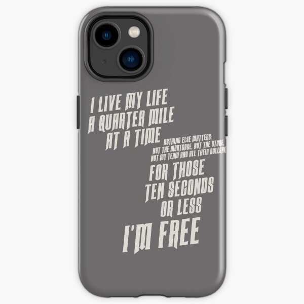 The Fast And The Furious - I Live My life iPhone Tough Case