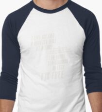 The Fast And The Furious - I Live My life Men's Baseball ¾ T-Shirt