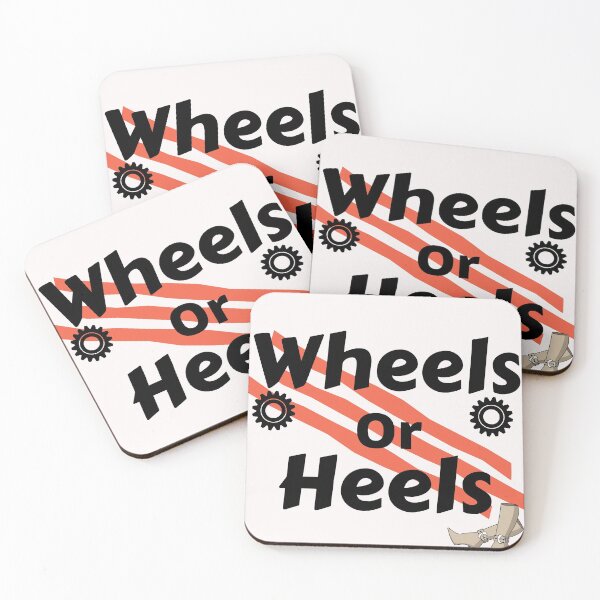 Item preview, wheels or heels designed and sold by Buzzbazaar.