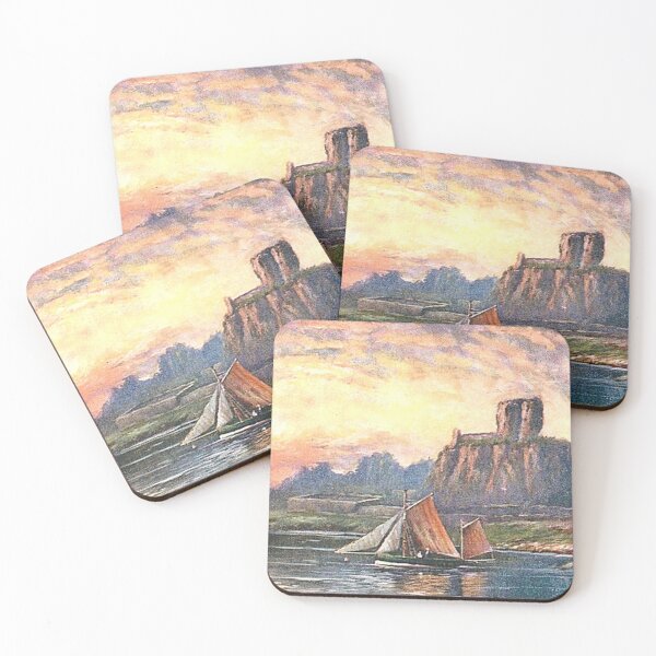 Item preview, Vintage Illustration of Dunolly Castle, Oban designed and sold by yourscotland.