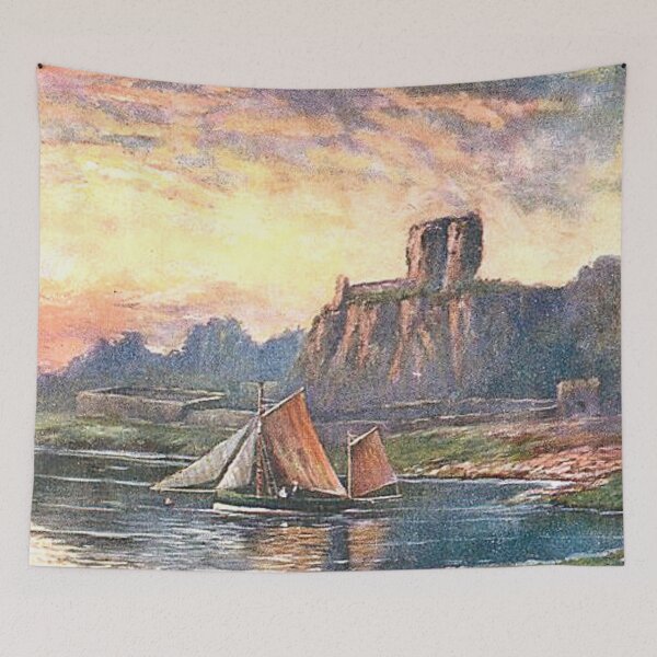 Item preview, Vintage Illustration of Dunolly Castle, Oban designed and sold by yourscotland.