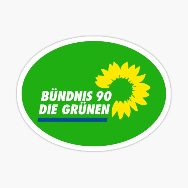 Bündnis 90 / Die Grünen - Die deutsche Grüne Partei Sticker