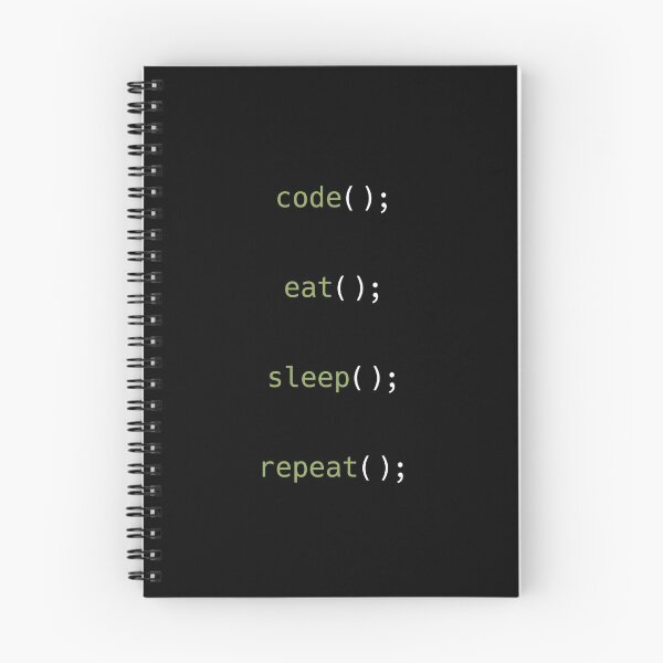 Aperçu de l'œuvre Code; Manger; Dormir; répéter;. programmation. codage. ordinateur . cadeau pour programmeur. créée et vendue par Fafsa.