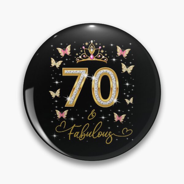 Item preview, 70 And Fabulous, 70 Years Old Women, 70th Birthday Queen Long Sleeve  designed and sold by GiselleShop.