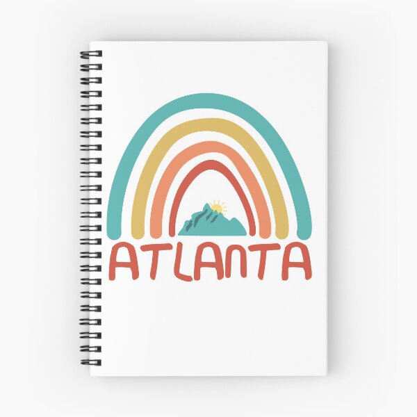 Item preview, Atlanta Retro Vintage Rainbow - Atlanta Georgia Mountain Souvenir - Gift - Hometown - Hiking - Nature designed and sold by HappyTees Lab.