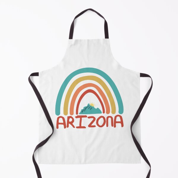 Item preview, Arizona Retro Vintage Rainbow - Arizona Mountain Souvenir - Gift - Hometown - Hiking - Nature designed and sold by HappyTees Lab.