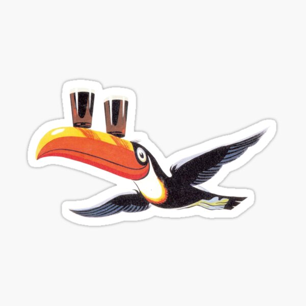 Guinness toucan Sticker